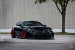 Lexus RC350 F-Sport on Vossen Wheels (LC-105T) 2016 года